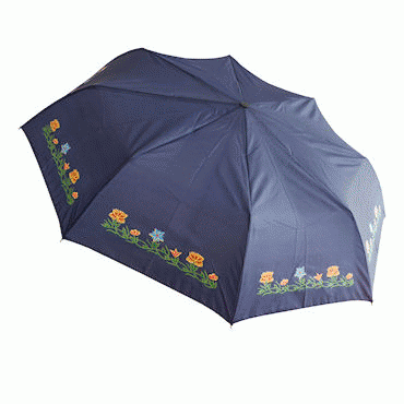 Bunad silver Umbrella Nordland blue
